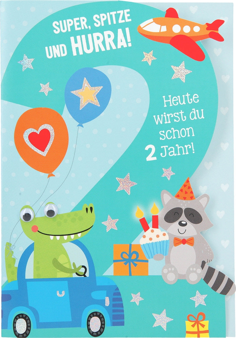 2 - Super, Spitze und Hurra! Heute wirst Depesche