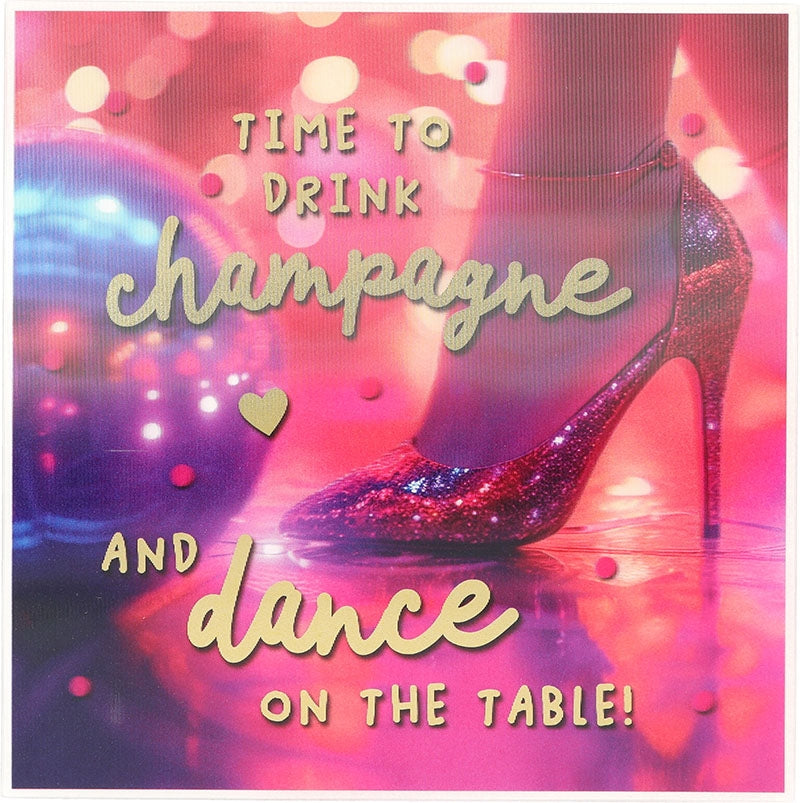 Time to drink champagne and dance... Depesche