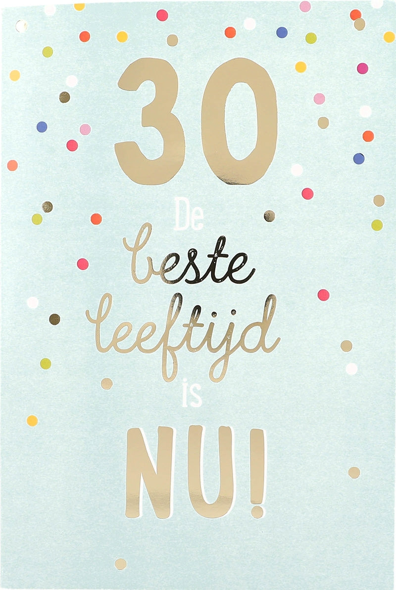 30 De beste leeftijd is nu! Depesche