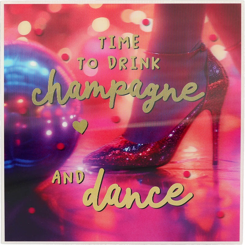 Timo to drink champagne and dance