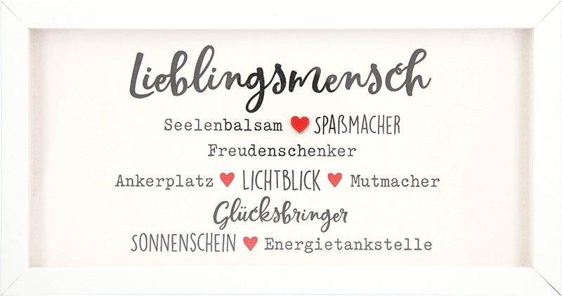 Lieblingsmensch Seelenbalsam... Depesche