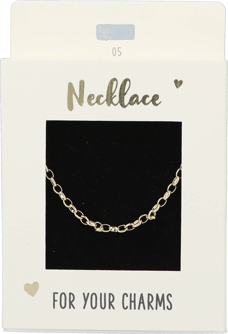 Chain gold, links medium