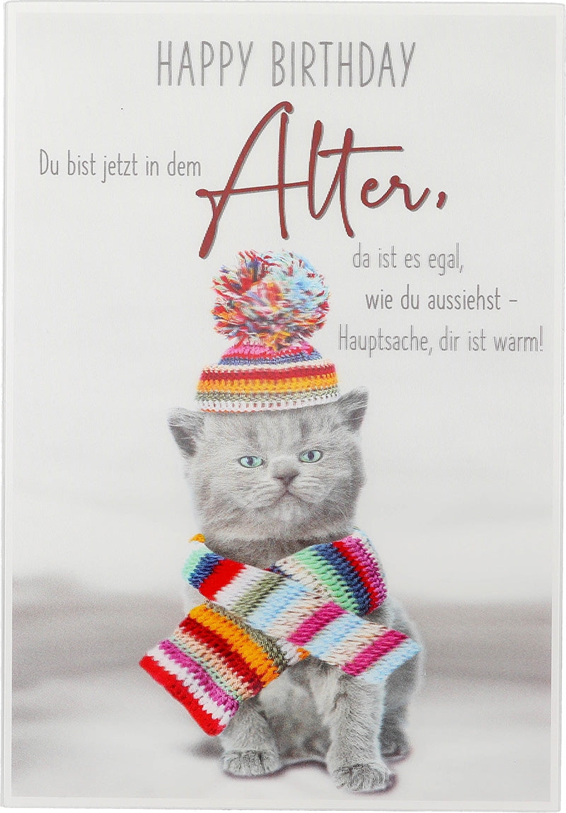 Happy Birthday Du bist jetzt in einem... Depesche