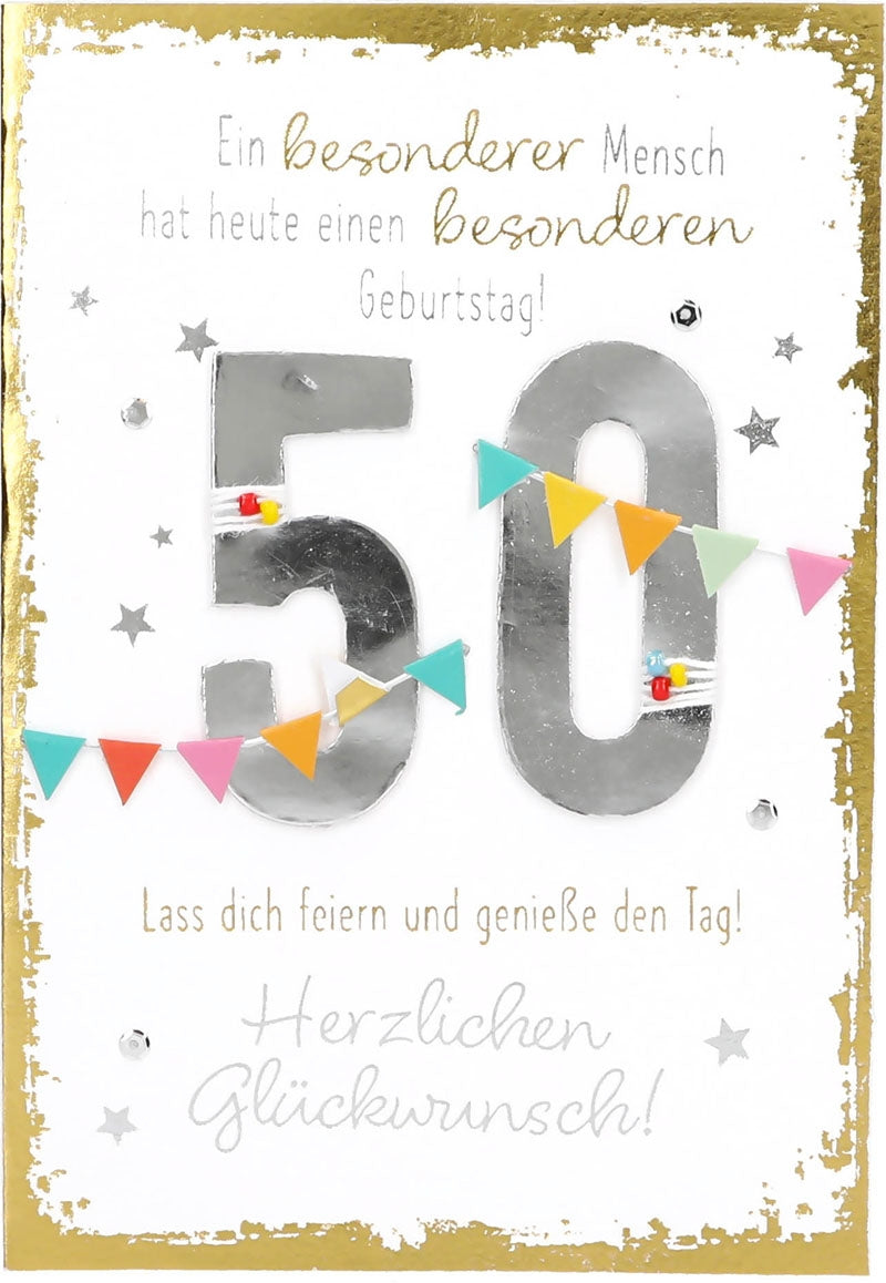 50 Ein besonderer Mensch hat heute... Depesche