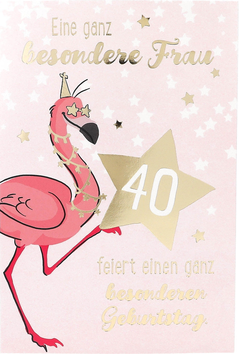 40 Eine ganz besondere Frau feiert ... Depesche