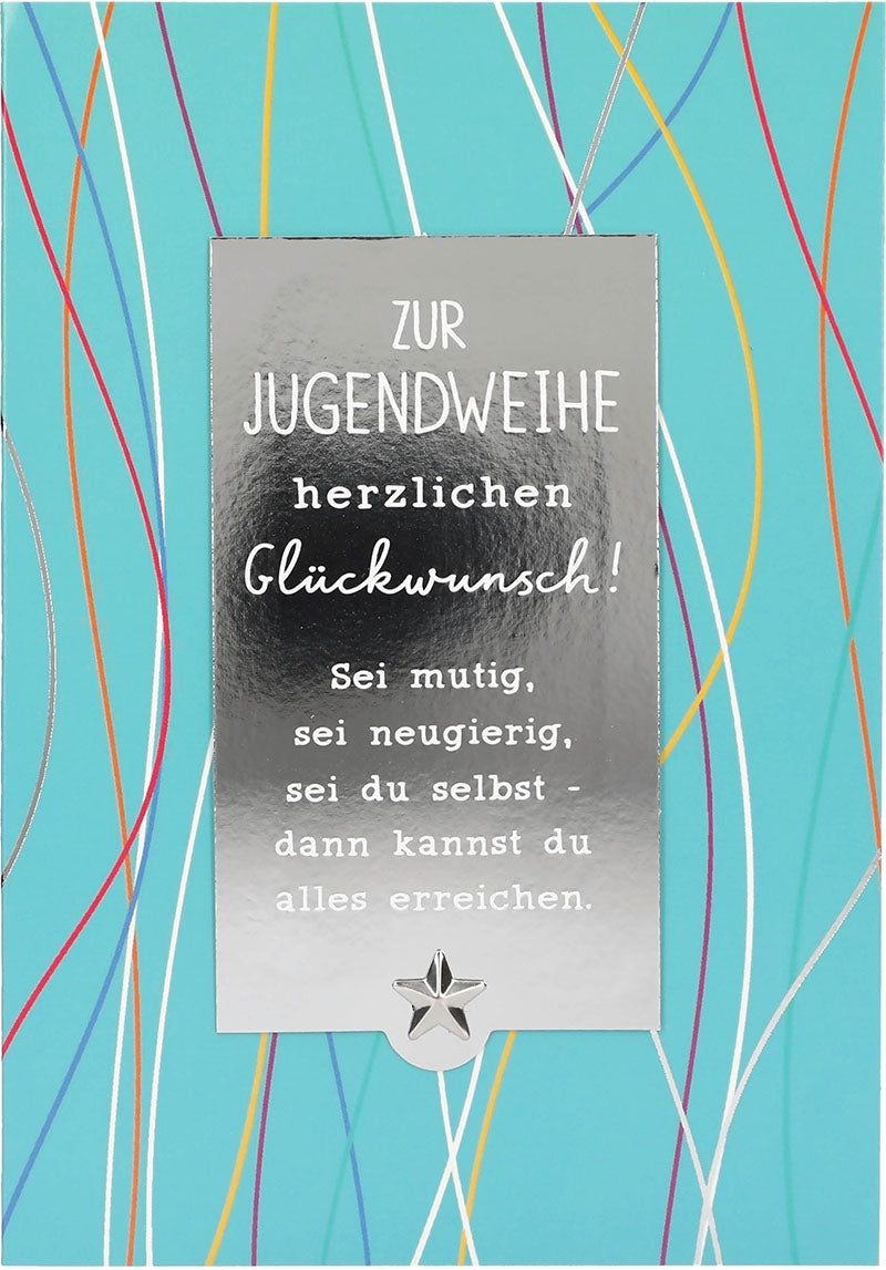 Zur Jugendweihe herzlichen Glückwunsch.. Depesche