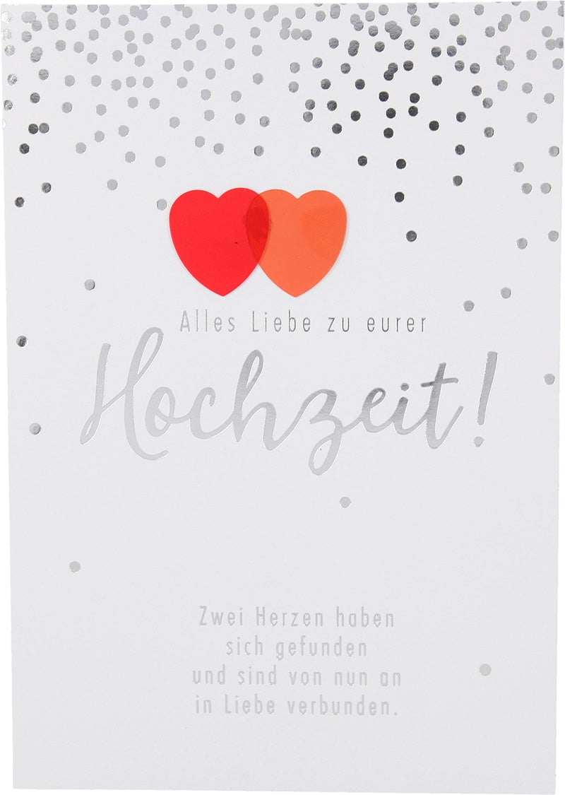 Alles Liebe zu eurer Hochzeit! Zwei...