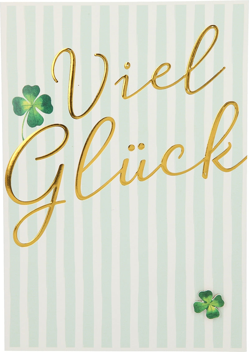 Viel Glück Depesche