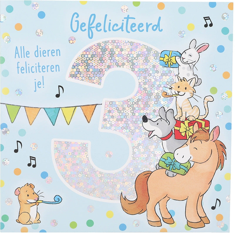 3 Gefeliciteerd Alle dieren feliciteren Depesche