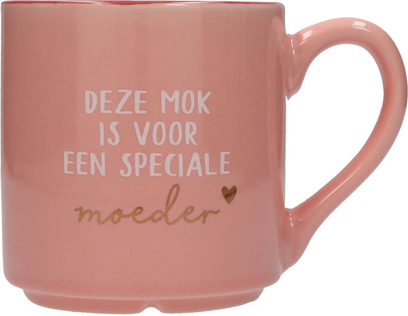 Deze mok is voor een speciale moeder