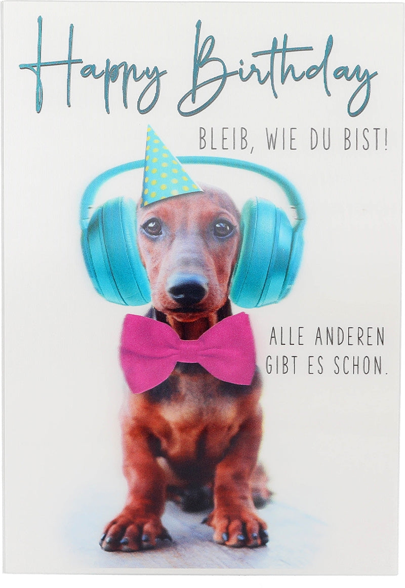 Happy Birthday Bleib, wie du bist! Depesche