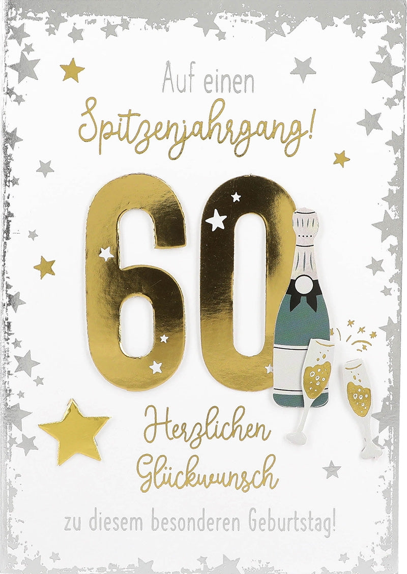 Auf einen Spitzenjahrgang! 60 ... Depesche