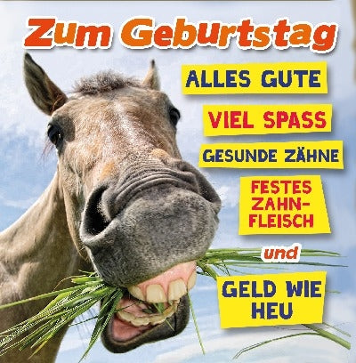 Zum Geburtstag alles Gute Depesche