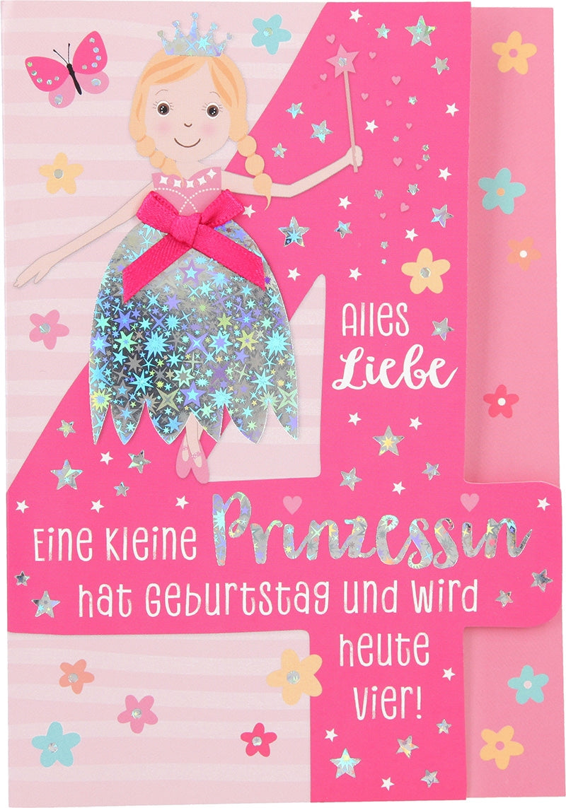4 - Eine kleine Prinzessin hat Geburtsta Depesche