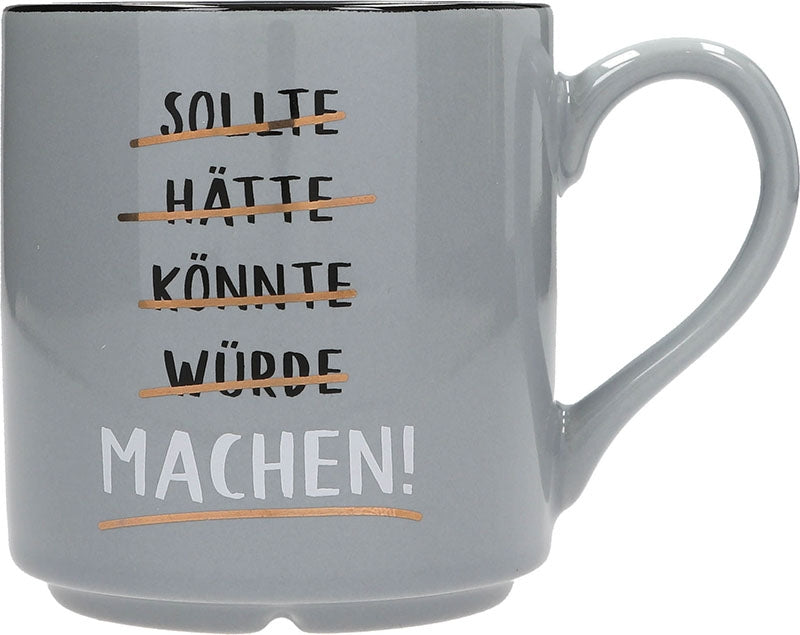 Inspirerende Depesche Mok met Goudaccenten, 300ml