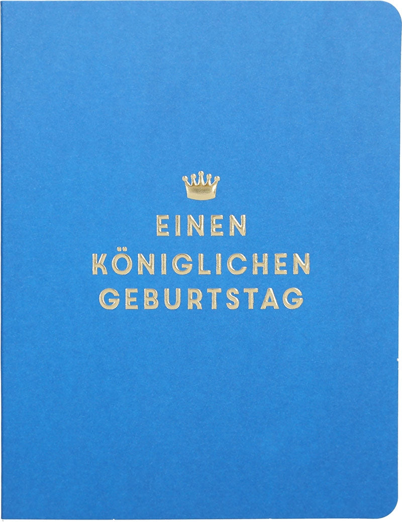 Einen könglichen Geburtstag Depesche