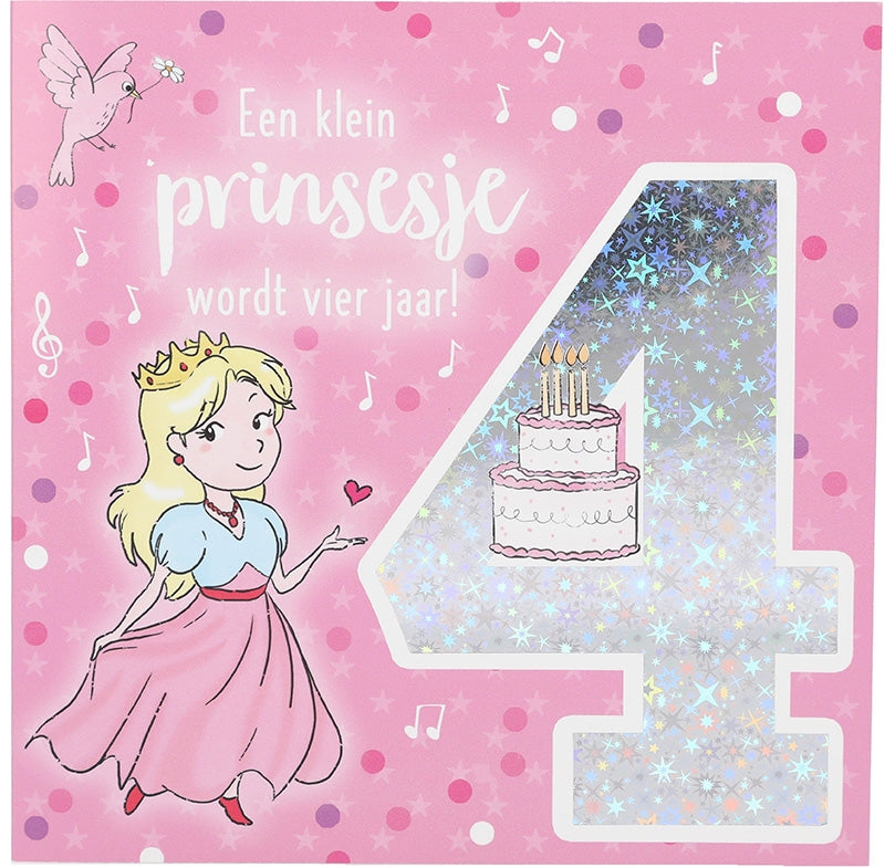 4 Een klein prinsesje wordt vier jaar! Depesche