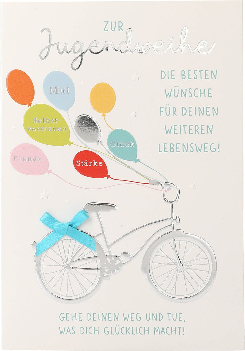 Zur Jugendweihe die besten Wünsche... Depesche