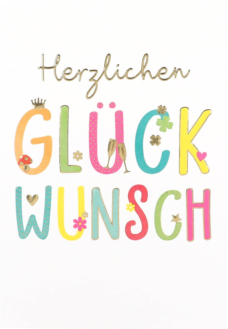 Herzlichen Glückwunsch Depesche