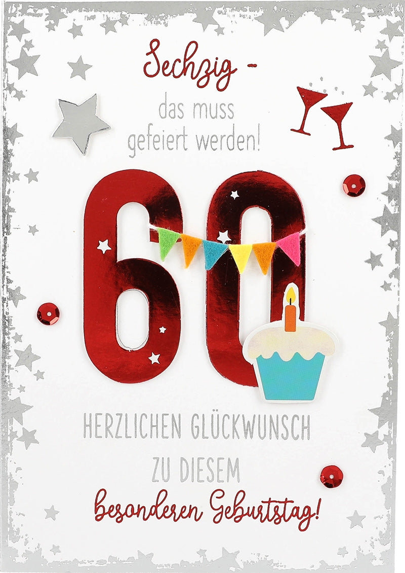 Sechzig - das muss gefeiert werden! 60.. Depesche