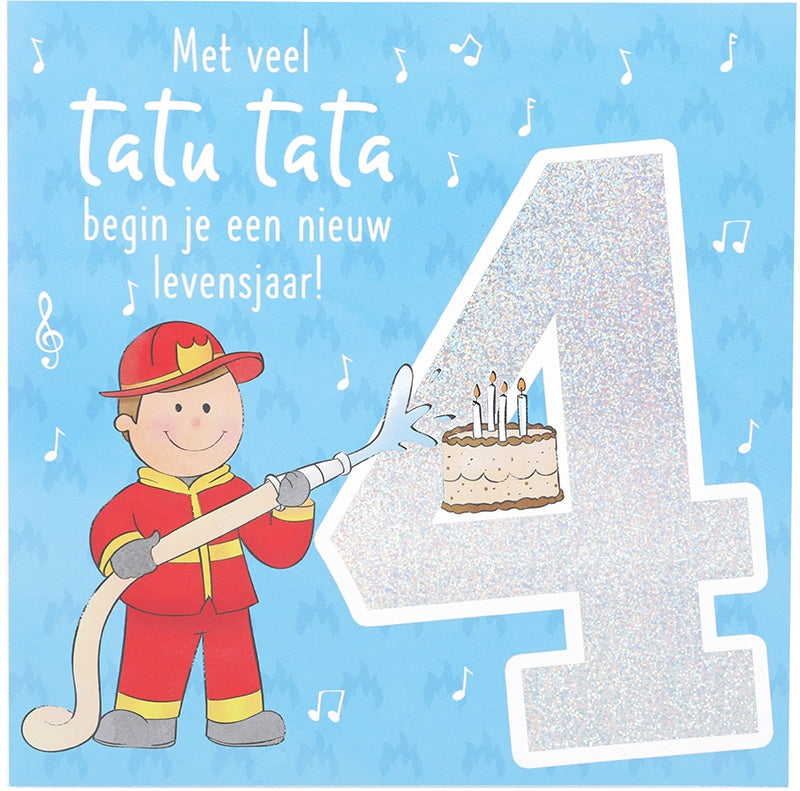 4 Met veel Tatu Tata beginje een ... Depesche