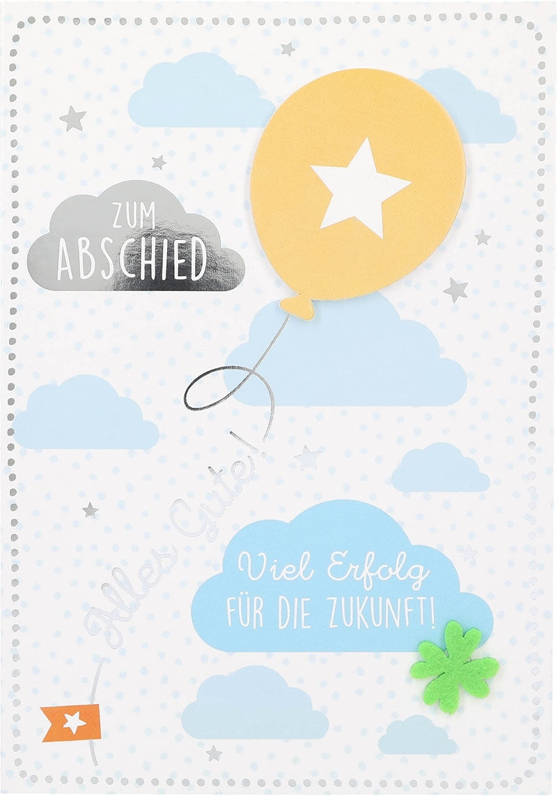 Viel Erfolg für die Zukunft! Depesche