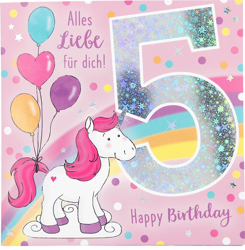 5 Alles Liebe für dich! Happy Birthday Depesche