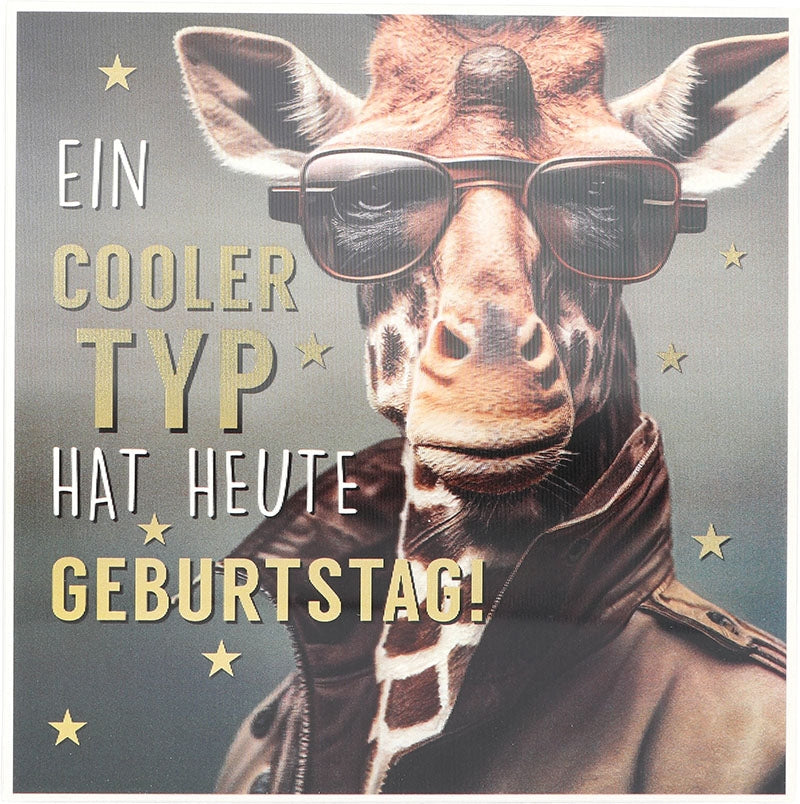 Ein cooler Typ hat heute Geburtstag! Depesche