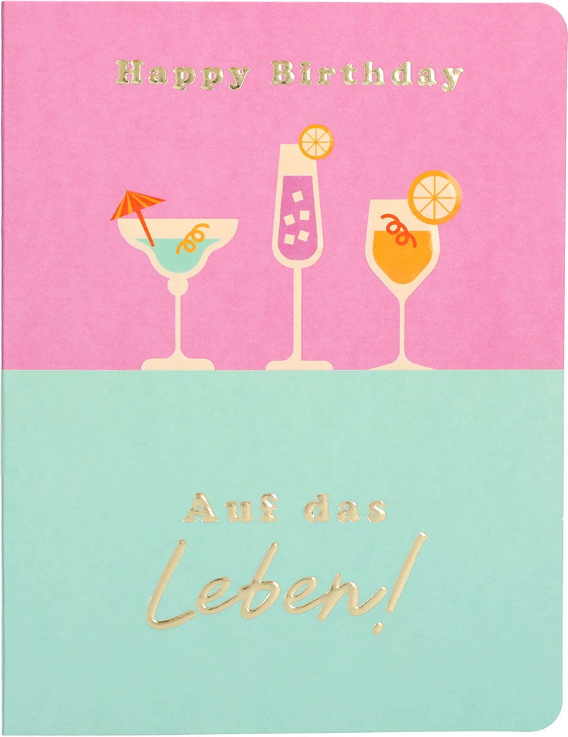 Happy Birthday Auf das Leben! Depesche