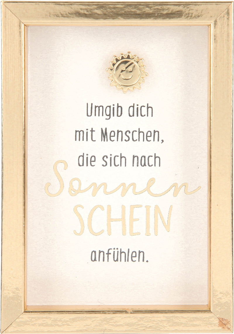 Umgib dich mit Menschen, die sich nach.. Depesche
