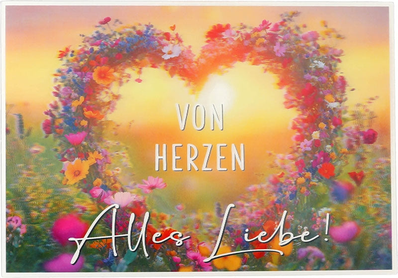 Von Herzen alles Liebe! Depesche