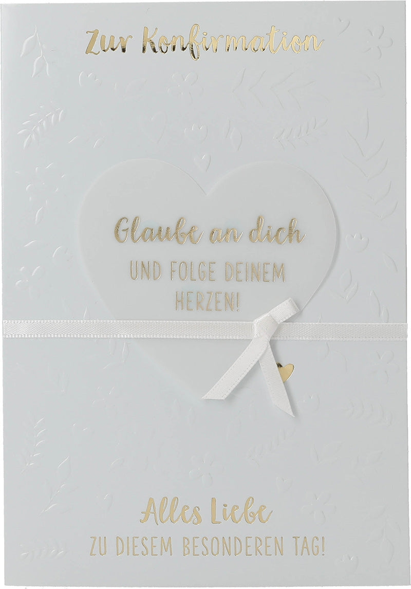 Zur Konfirmation Glaube an dich und... Depesche
