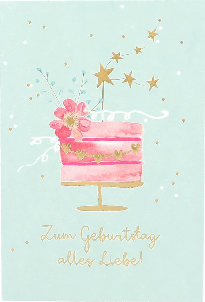 Zum Geburtstag alles Liebe! Depesche