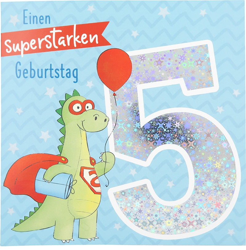 5 Einen superstarken Geburtstag Depesche
