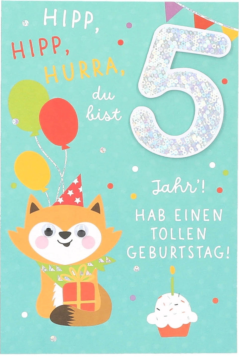 Hipp, hipp, hurra du bist 5 Jahr!.. Depesche