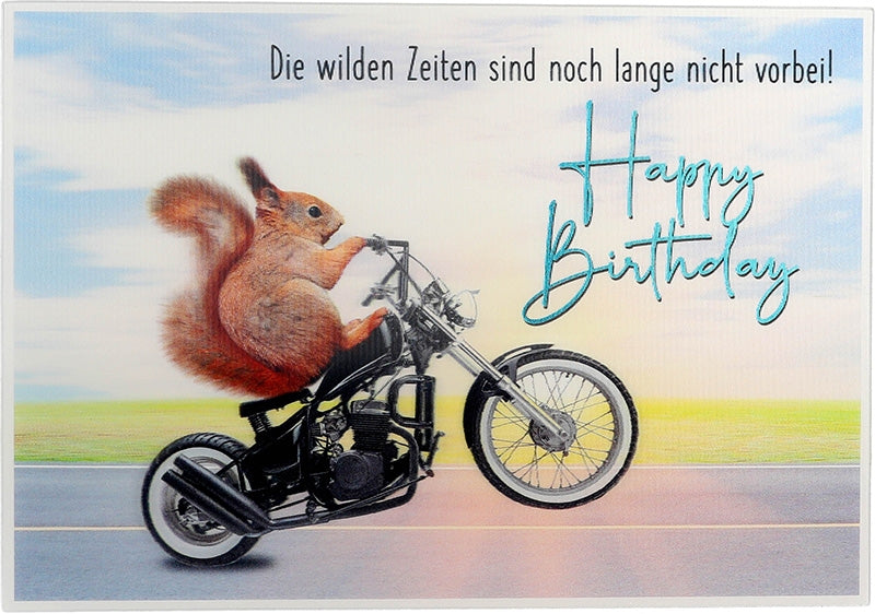 Die wilden Zeiten sind noch lange... Depesche