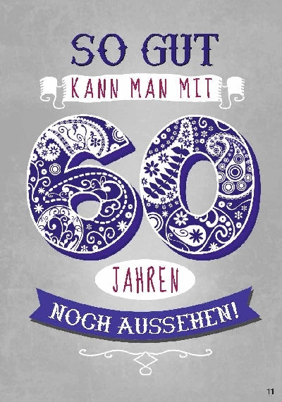 So gut kann man mit 60 Jahren noch aus.. Depesche