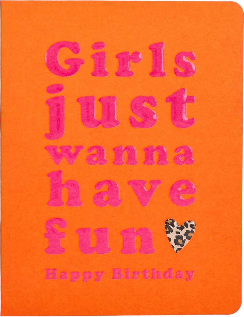 Girls just wanna have fun Happy Birthday Depesche