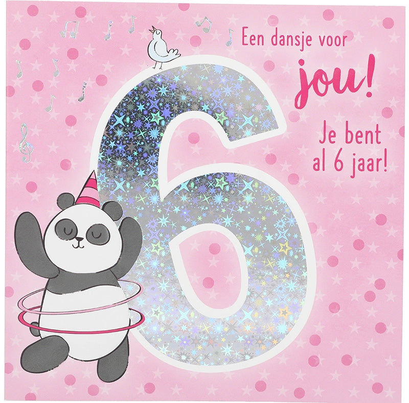 6 Een dansje voor jou! Je bent al 6 jaar Depesche