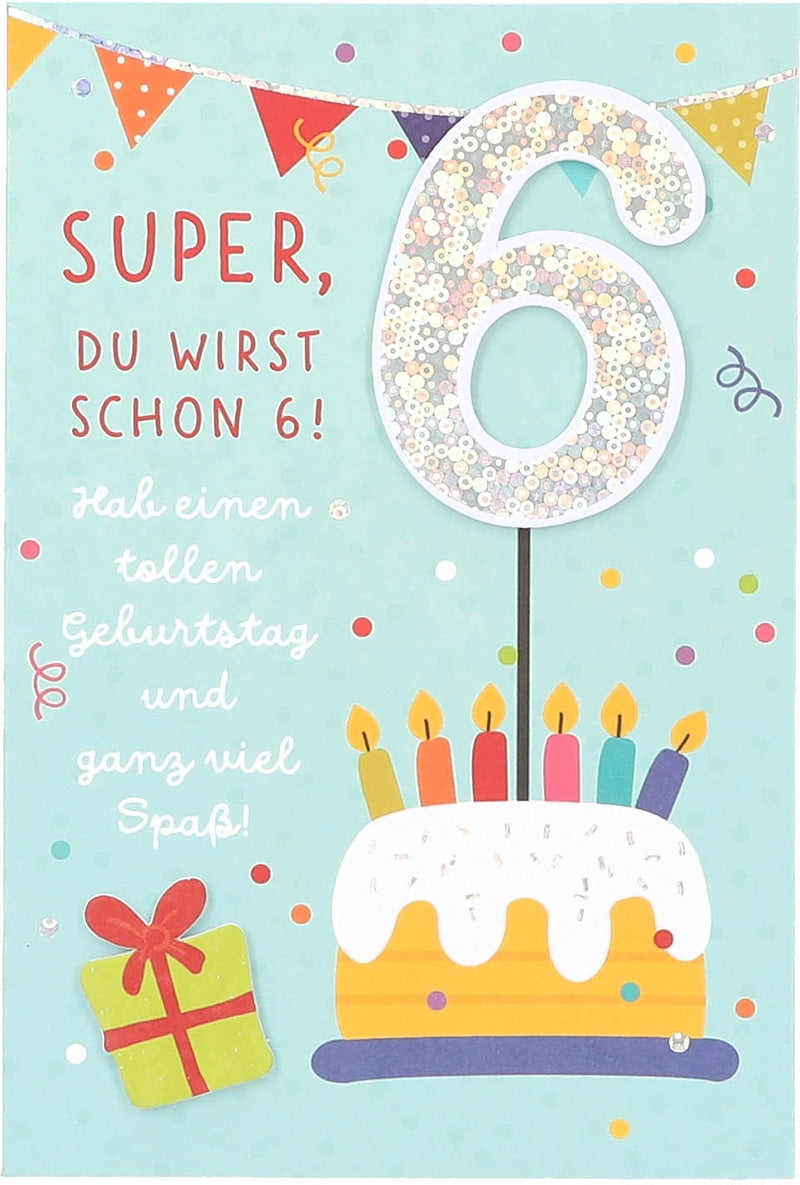 Super, du wirst schon 6! Hab einen... Depesche