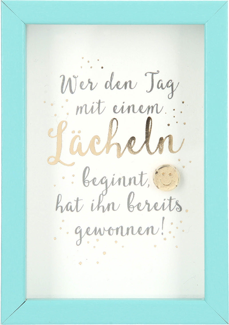 Wer den Tag mit einem Lächeln beginnt,.. Depesche