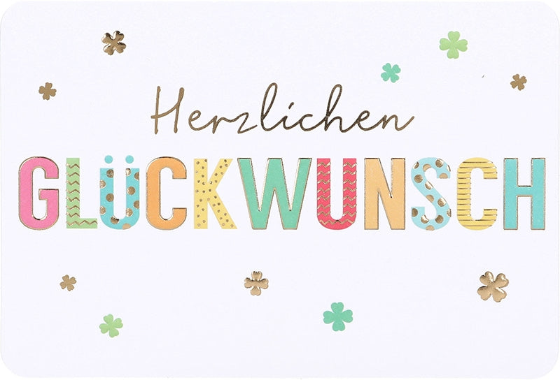 Herzlichen Glückwunsch Depesche