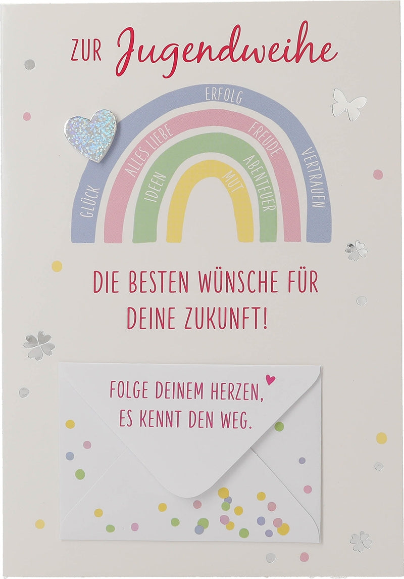Zur Jugendweihe - Die besten Wünsche... Depesche