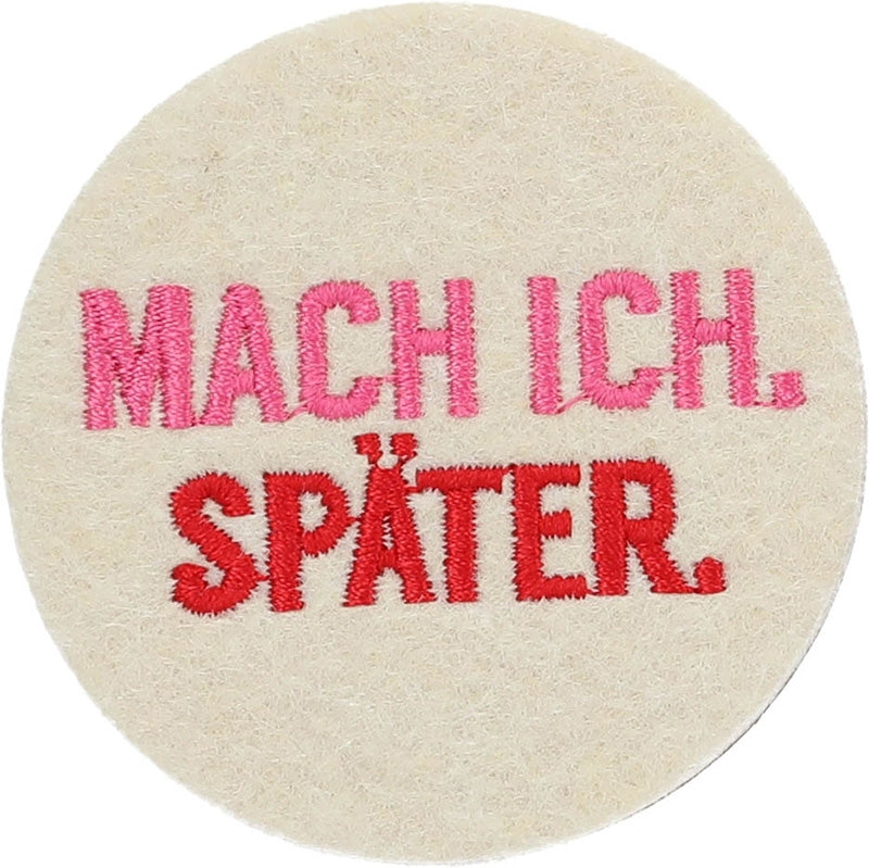 Mach ich, später. Depesche