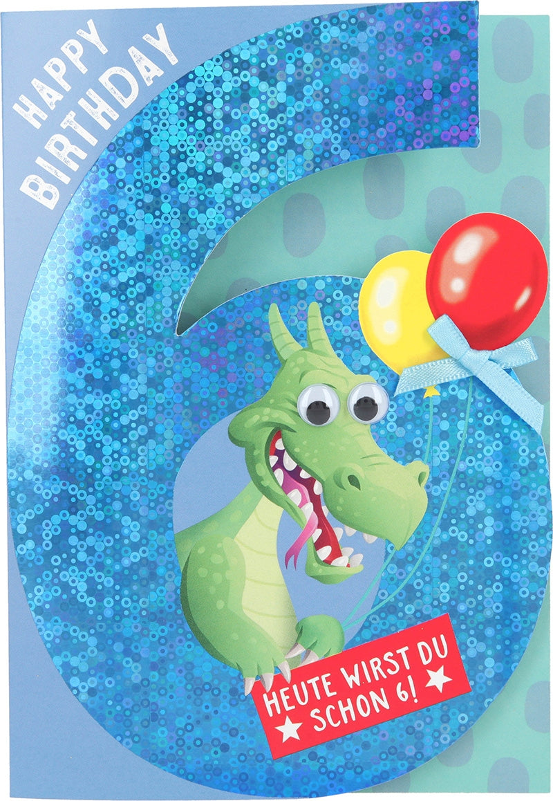 6 - Happy Birthday Heute wirst du... Depesche