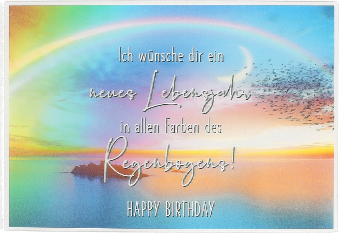 Ich wünsche dir ein neues Lebensjahr ... Depesche