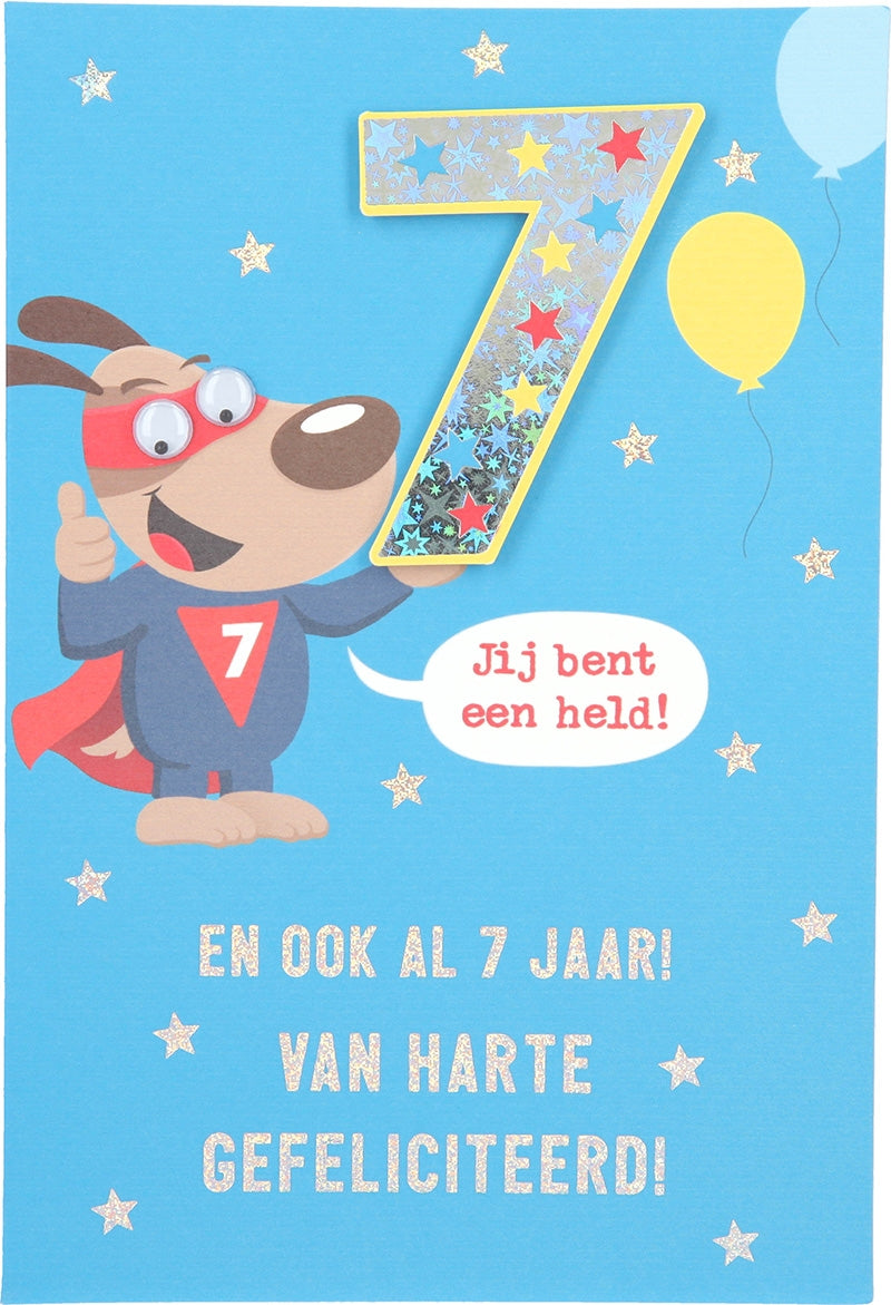 Jij bent een held! En ook al 7 jaar! ... Depesche