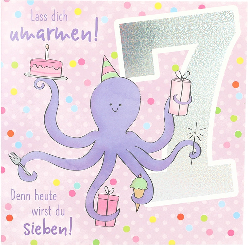7 Lass dich umarmen! Denn heute wirst du Depesche