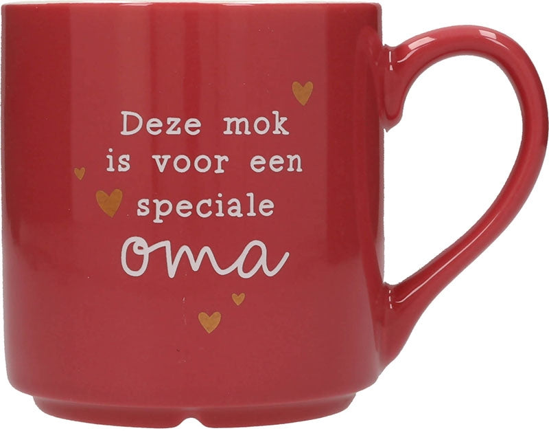 Deze mok is voor een speciale oma