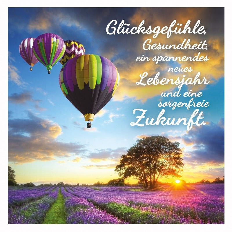 Glücksgefühle, Gesundheit, ein spannen.. Depesche